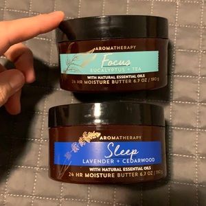 Bath and Bodyworks aromatherapy moisturizer butter